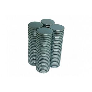 Zinc Coated Circular Neodymium Magnets