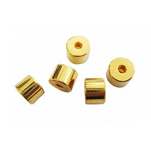 Golden Coated NdFeB Cylinder Magnets