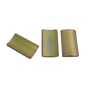 NdFeB Arc Magnet With Color Zinc Coating
