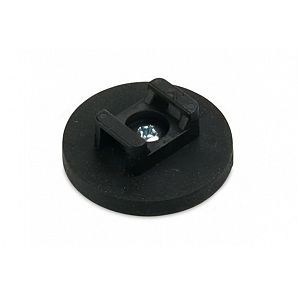 D22 x 6mm Rubber Covered Neodymium Magnetic Mounting Base
